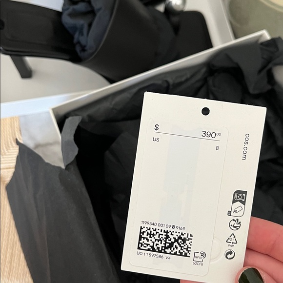 COS The Sphere Heeled Sandals Black Size 39 size 8 US - Picture 13 of 16